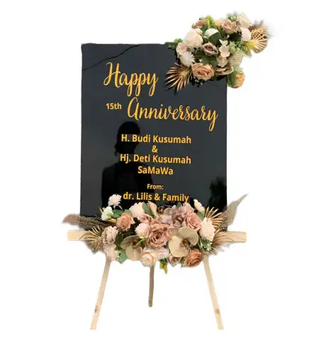 Papan Bunga Akrilik Menayu